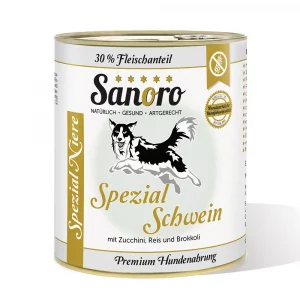 Sanoro Schwein mit BIO-Gemüse (Nierenschonkost) 800g